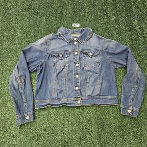 Wax Jean Juniors Size 2XL Wash Denim Classic Fit Jean Jacket